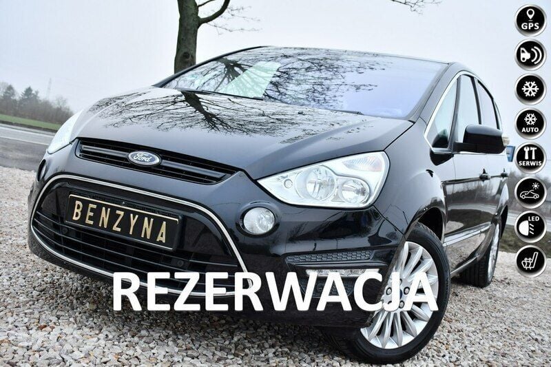 Czarny Używany 2011 Ford S-MAX S Minivan | 25 999 zł (Uczciwa cena) - Obraz 1/4