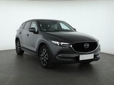 Szary Używany 2018 Mazda CX-5 SUV | 95 999 zł (Dość drogi) - Obraz 1/4