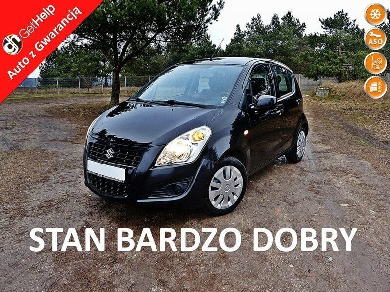 Czarny Używany 2014 Suzuki Splash Hatchback | 15 990 zł - Obraz 1/4