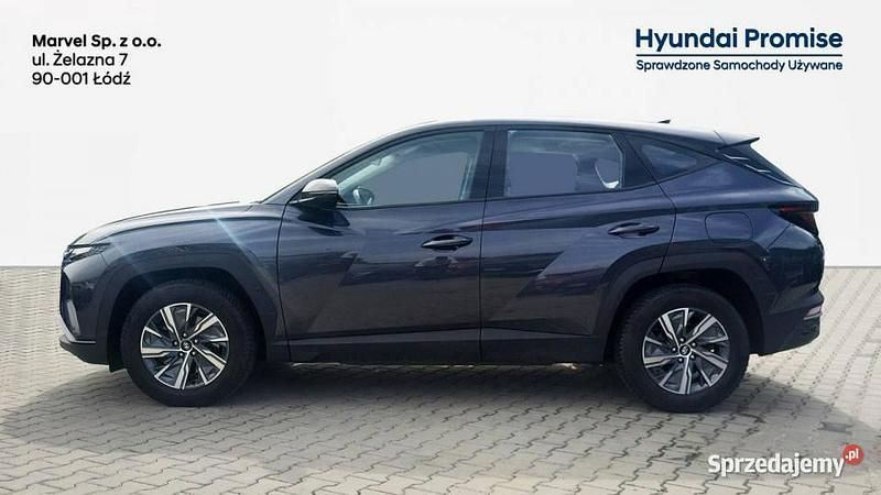 Szary Używany 2024 Hyundai Tucson SUV | 105 900 zł (Uczciwa cena) - Obraz 1/4