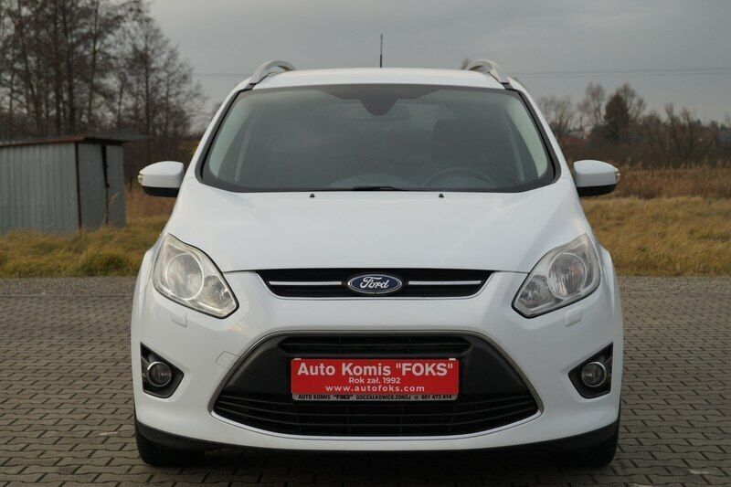 Używany Ford Grand C-Max 140 KM (102 kW) 2013 Biały Minivan