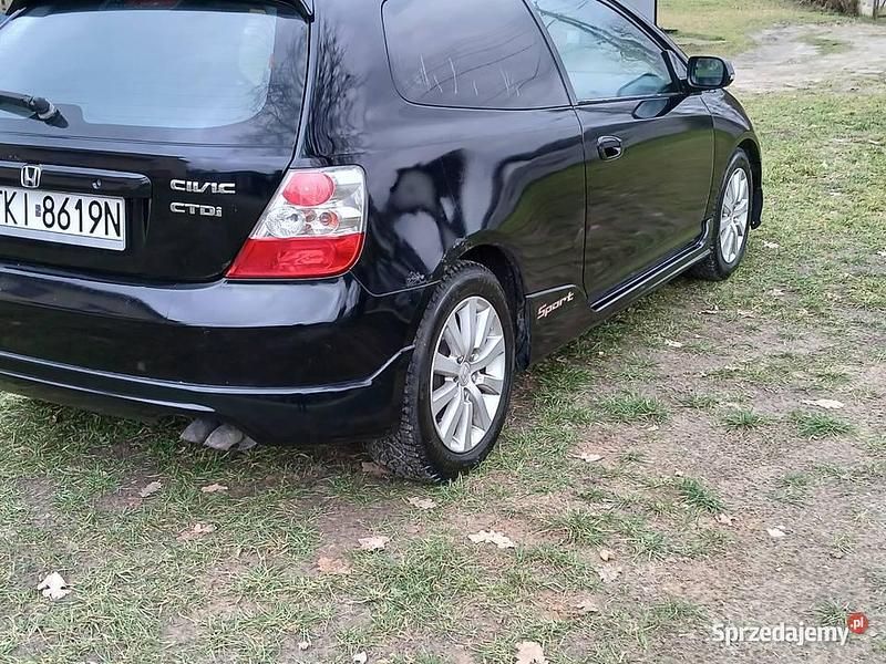 Używany Honda Civic Sport 2005 Czarny Hatchback