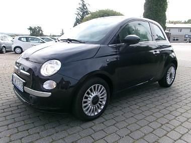 Czarny Używany 2010 Fiat 500 Hatchback | 18 900 zł (Uczciwa cena) - Obraz 1/4