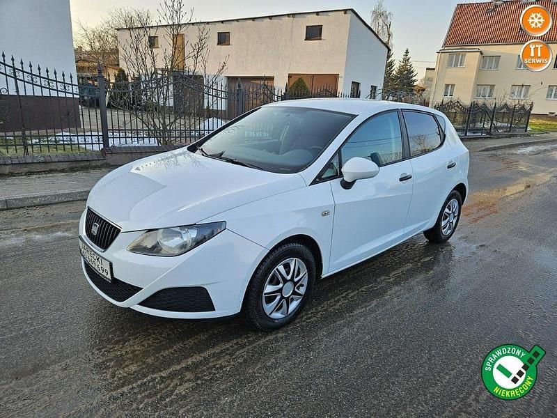 Używany Seat Ibiza 69 KM (50 kW) 2009 Biały Hatchback
