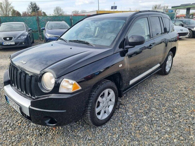 Czarny (metalik) Używany 2007 Jeep Compass SUV | 24 999 zł (Dość drogi) - Obraz 1/4