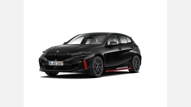 Czarny szafir metalizowany Używany 2021 BMW 128 Performance Hatchback | 139 900 zł - Obraz 1/3