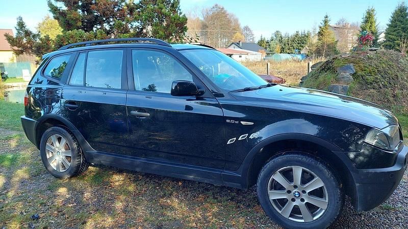 Czarny Używany 2006 BMW X3 SUV | 19 000 zł (Uczciwa cena) - Obraz 1/4