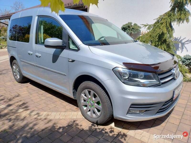 Srebrny Używany 2018 VW Caddy Minivan | 66 900 zł (Dość drogi) - Obraz 1/4