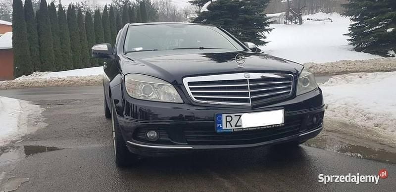 Używany Mercedes C220 2007 Czarny