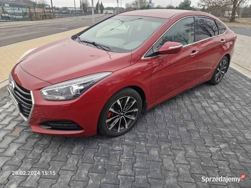 Czerwony Używany 2015 Hyundai i40 Sedan/Limuzyna | 41 500 zł (Uczciwa cena) - Obraz 1/4