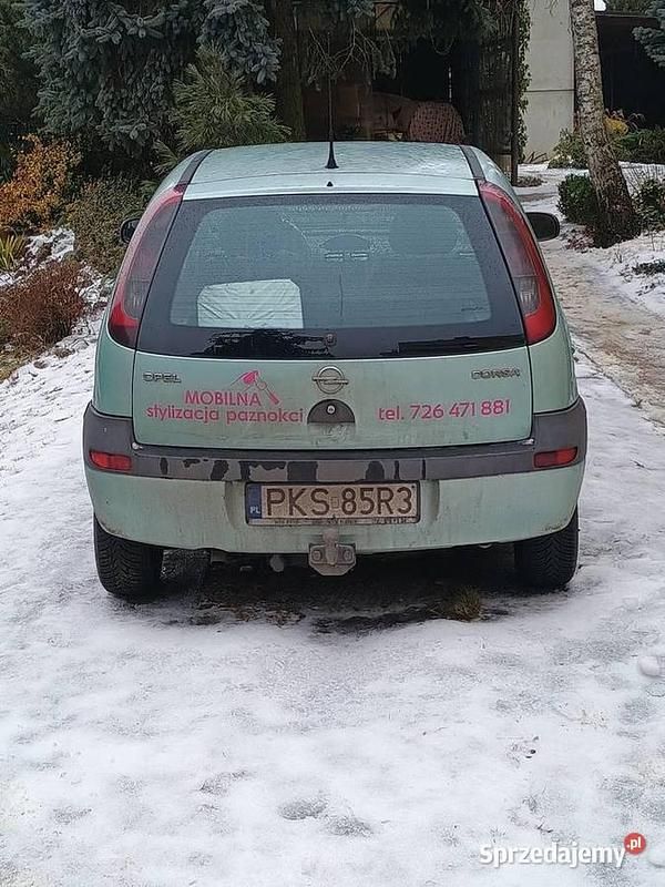 Używany Opel Corsa 2001 Zielony Hatchback
