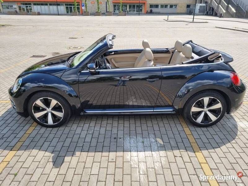 Czarny Używany 2017 VW Beetle Kabriolet | 69 900 zł - Obraz 1/4