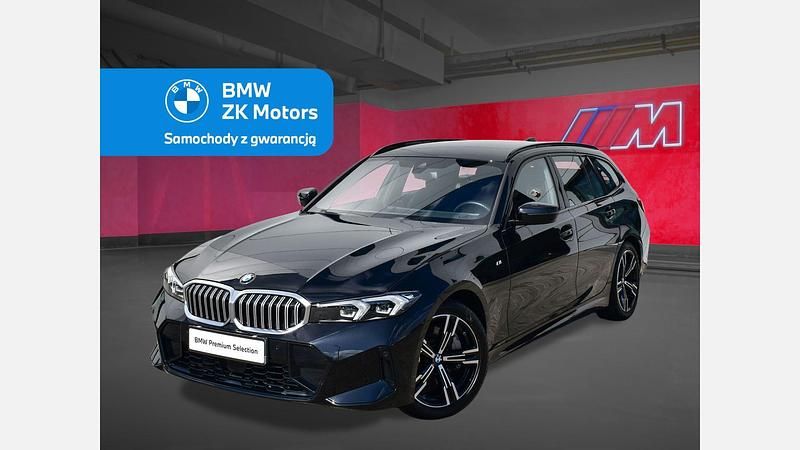 Czarny szafir metalizowany Używany 2024 BMW 330 Shadowline Kombi | 196 800 zł (Uczciwa cena) - Obraz 1/3