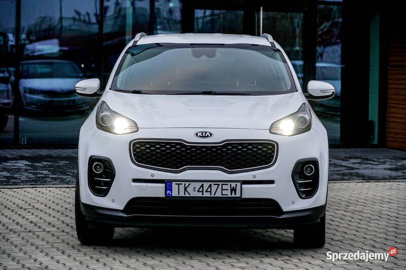 Biały Używany 2016 Kia Sportage SUV | 59 900 zł (Uczciwa cena) - Obraz 1/4