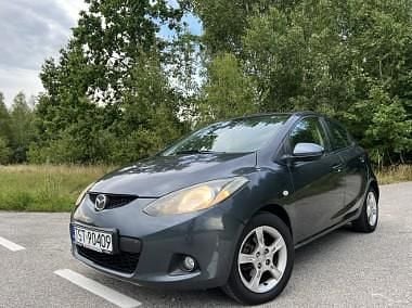 Szary Używany 2009 Mazda 2 Hatchback | 14 299 zł (Uczciwa cena) - Obraz 1/4