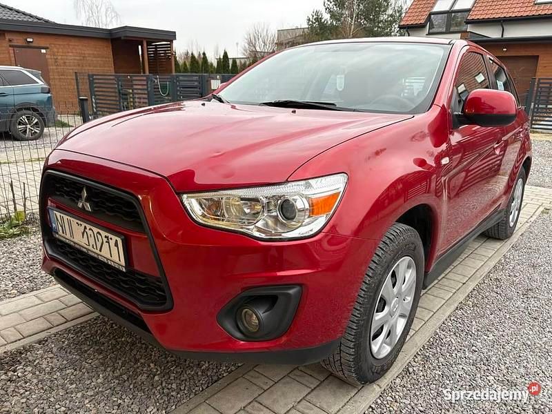 Czerwony Używany 2015 Mitsubishi ASX SUV | 37 000 zł (Dobra cena) - Obraz 1/4