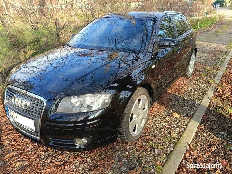 Używany Audi A3 S-Line 2007 Czarny Sedan/Limuzyna