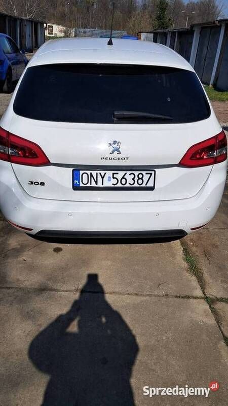 Biały Używany 2019 Peugeot 308 Kombi | 33 900 zł (Dobra cena) - Obraz 1/4