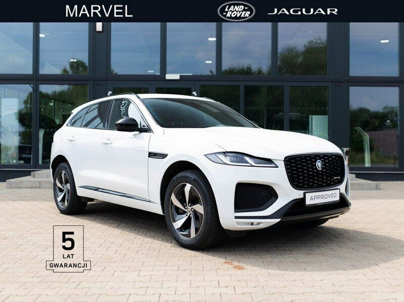 Biały Używany 2023 Jaguar F-Pace R-Dynamic SUV | 239 000 zł - Obraz 1/4