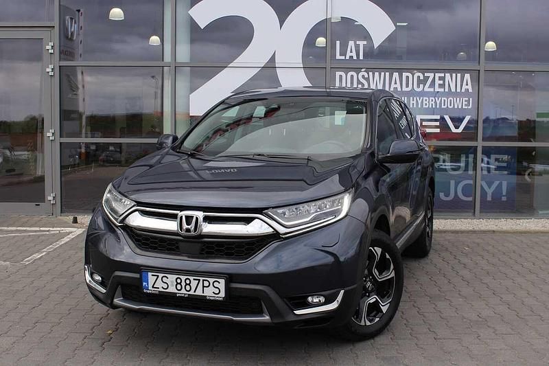 Cosmic blue m. Używany 2018 Honda CR-V Elegance SUV | 96 900 zł - Obraz 1/4