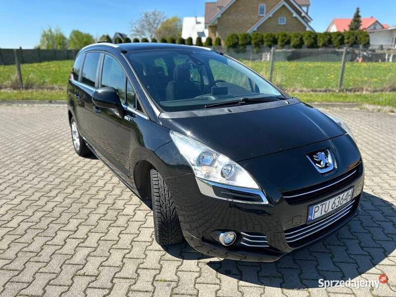 Czarny Używany 2013 Peugeot 5008 Minivan | 22 500 zł (Super Cena) - Obraz 1/4