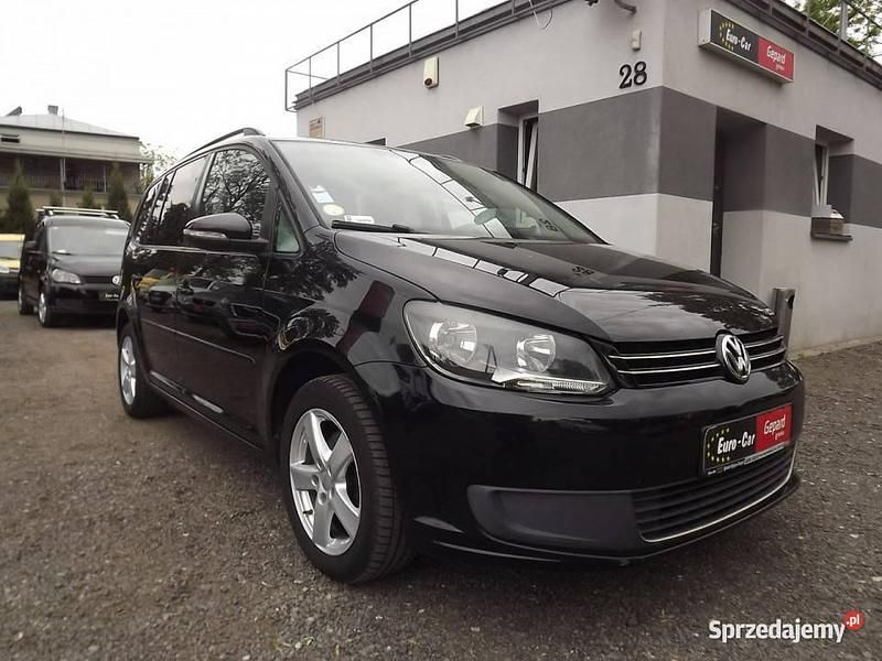 Czarny (metalik) Używany 2011 VW Touran Minivan | 29 900 zł (Dość drogi) - Obraz 1/4
