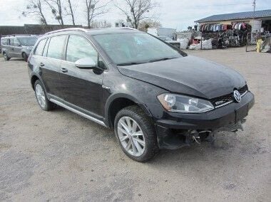 Czarny Używany 2017 VW Golf Alltrack Kombi | 25 000 zł - Obraz 1/4