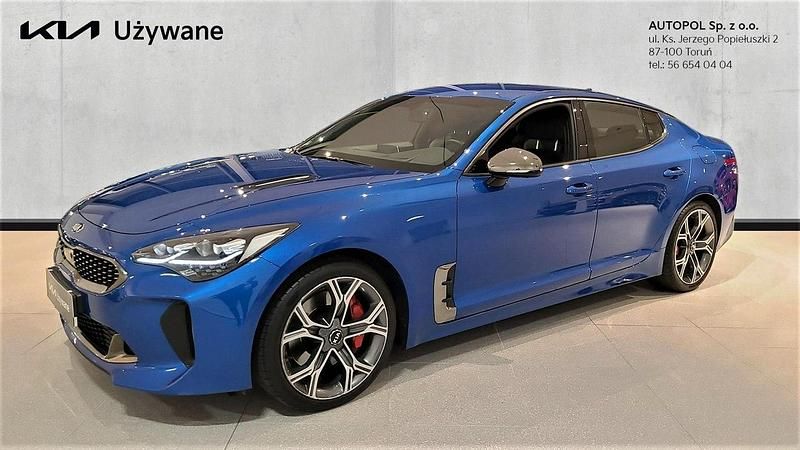 Niebieski (metalik) Używany 2018 Kia Stinger 3 Sedan/Limuzyna | 169 900 zł - Obraz 1/1