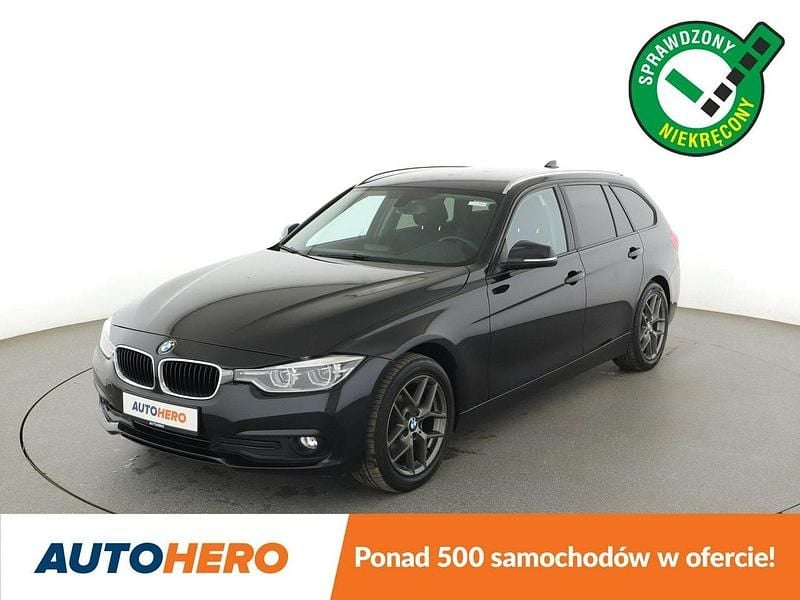 Czarny Używany 2017 BMW 318 Advantage Kombi | 56 700 zł (Dobra cena) - Obraz 1/3
