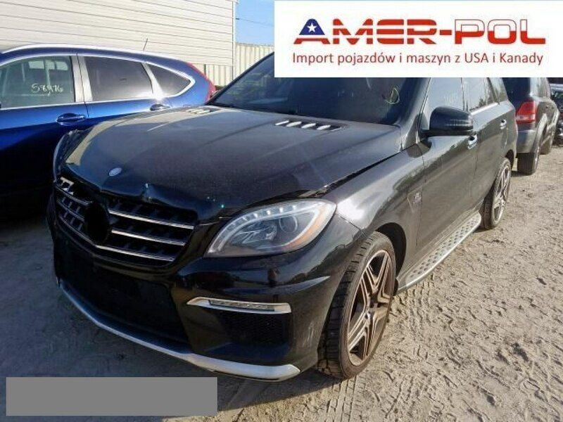 Czarny Używany 2014 Mercedes ML63 AMG AMG SUV | 94 000 zł - Obraz 1/4