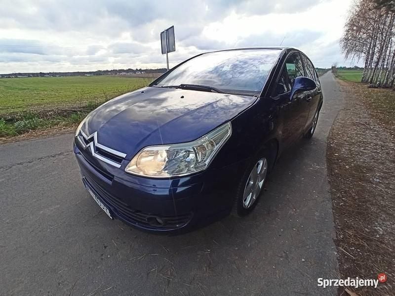 Granatowy Używany 2005 Citroën C4 Hatchback | 7900 zł (Dość drogi) - Obraz 1/4