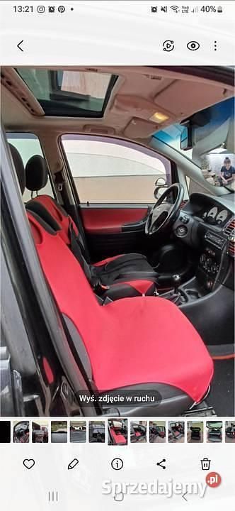 Używany Opel Zafira 2002 Czarny Minivan