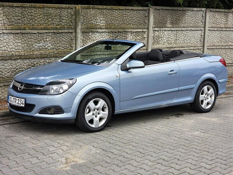 Niebieski (metalik) Używany 2006 Opel Astra Cabriolet Kabriolet | 14 500 zł - Obraz 1/4