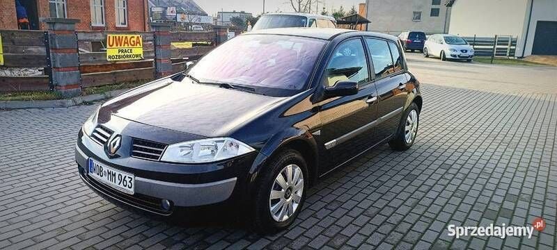 Czarny Używany 2004 Renault Mégane II Hatchback | 8900 zł (Dość drogi) - Obraz 1/4