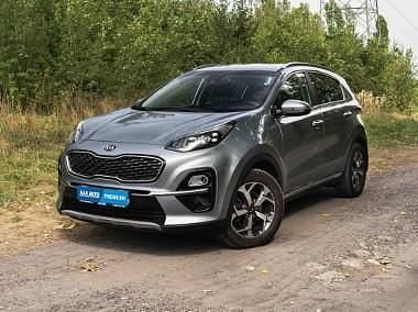 Srebrny Używany 2019 Kia Sportage SUV | 69 999 zł (Uczciwa cena) - Obraz 1/4