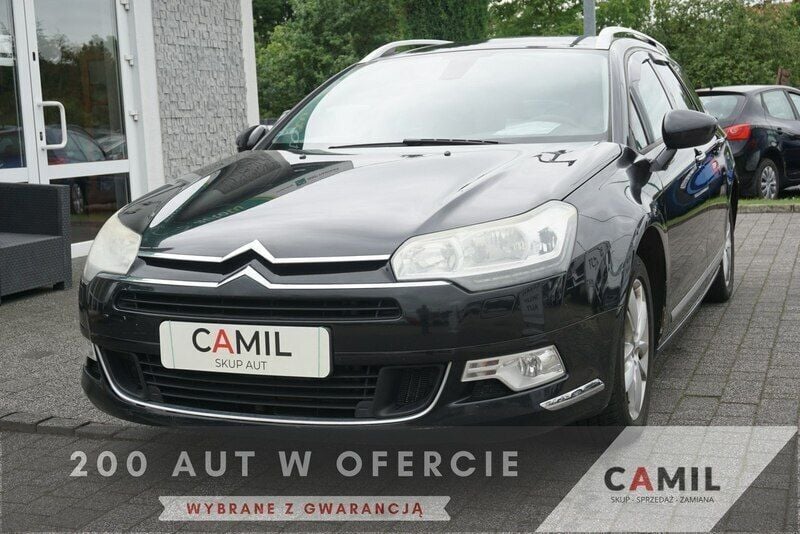 Czarny Używany 2011 Citroën C5 Kombi | 17 900 zł (Dość drogi) - Obraz 1/3