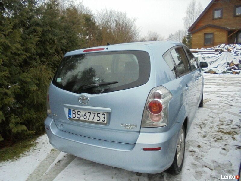 Srebrny Używany 2005 Toyota Corolla Verso Minivan | 12 000 zł - Obraz 1/4
