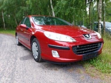 Czerwony Używany 2005 Peugeot 407 Sedan/Limuzyna | 13 500 zł - Obraz 1/4