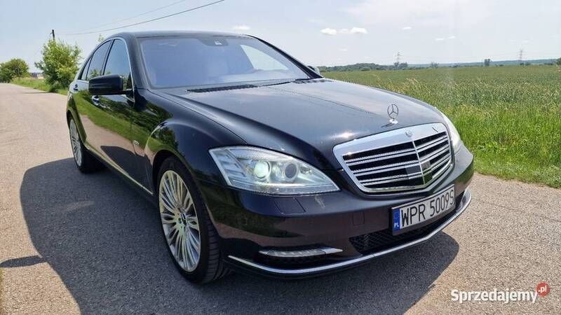 Czarny Używany 2011 Mercedes S500 Sedan/Limuzyna | 89 500 zł - Obraz 1/4