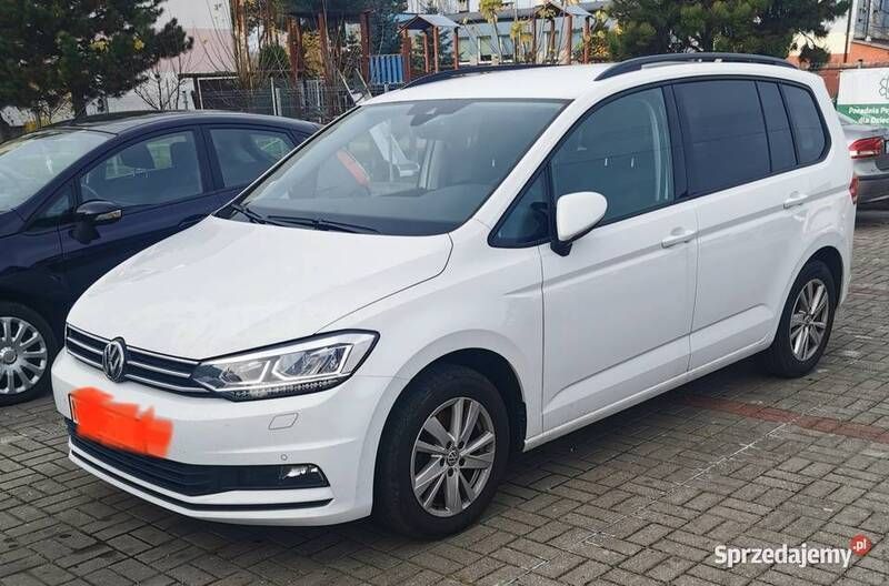 Biały Używany 2019 VW Touran Minivan | 84 000 zł (Drogi) - Obraz 1/4