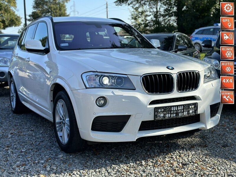 Biały Używany 2013 BMW X3 SUV | 65 700 zł (Drogi) - Obraz 1/4