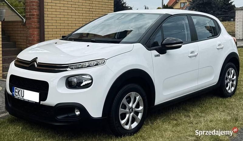 Biały Używany 2018 Citroën C3 Feel Hatchback | 37 900 zł (Uczciwa cena) - Obraz 1/4