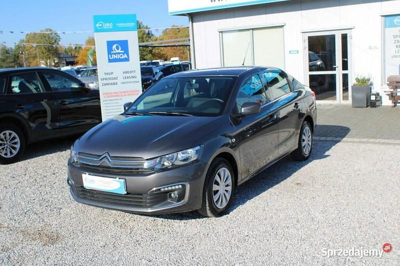 Grafitowy Używany 2019 Citroën C-Elysee I PureTech Sedan/Limuzyna | 27 899 zł (Uczciwa cena) - Obraz 1/4