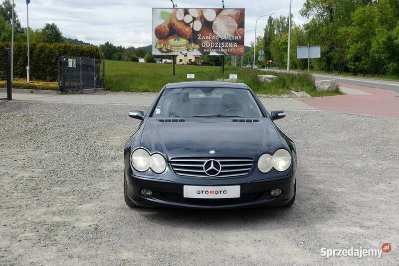 Granatowy Używany 2004 Mercedes SL350 Kabriolet | 28 800 zł - Obraz 1/4