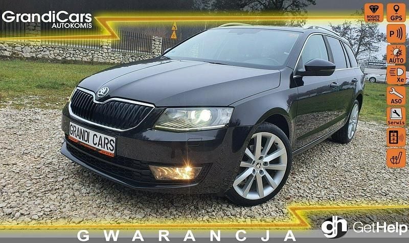 Czarny Używany 2014 Skoda Octavia Elegance Kombi | 30 700 zł (Uczciwa cena) - Obraz 1/4