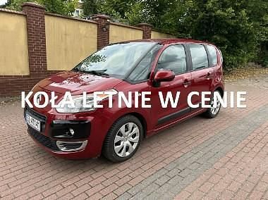 Bordowy Używany 2011 Citroën C3 Picasso Minivan | 11 950 zł (Dobra cena) - Obraz 1/4