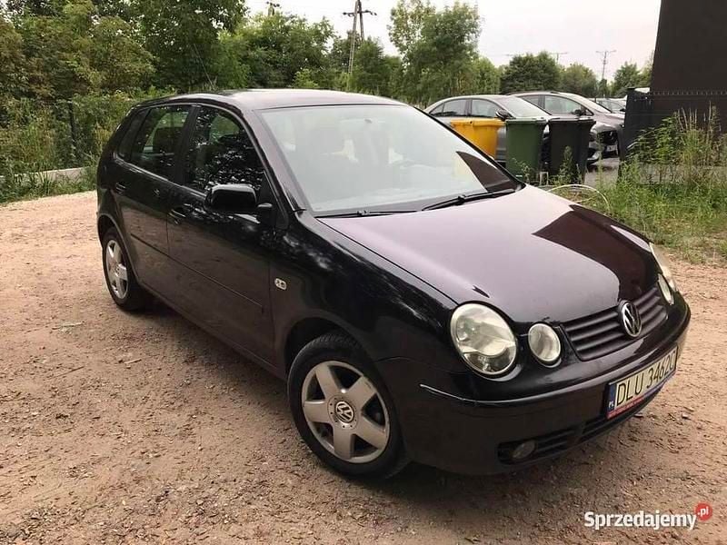 Czarny Używany 2005 VW Polo Hatchback | 11 900 zł (Drogi) - Obraz 1/4