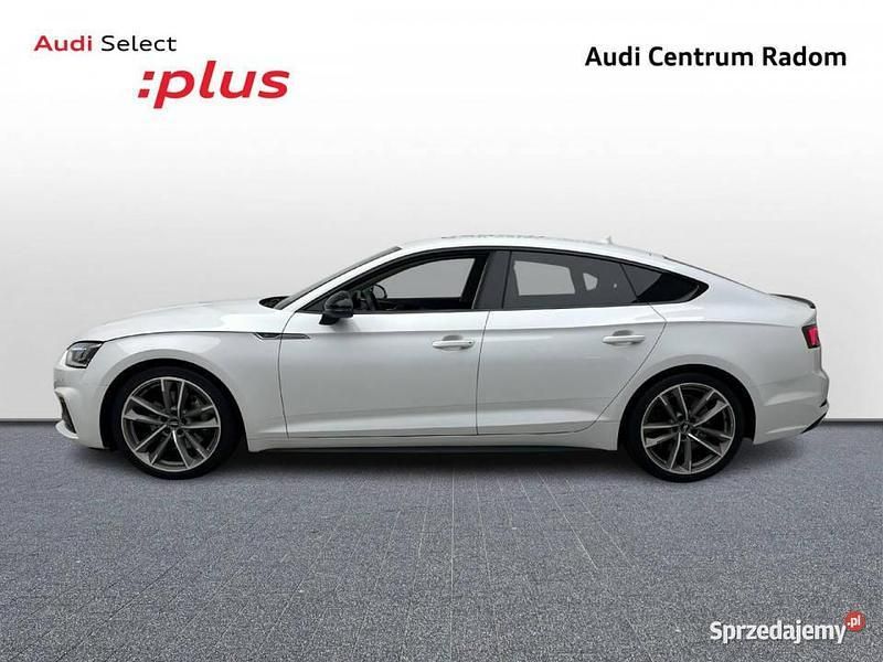 Biały (metalik) Używany 2019 Audi A5 S-Line Coupe | 154 980 zł - Obraz 1/4