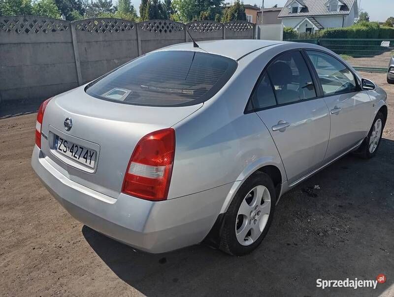 Używany Nissan Primera 2002 Srebrny Sedan/Limuzyna