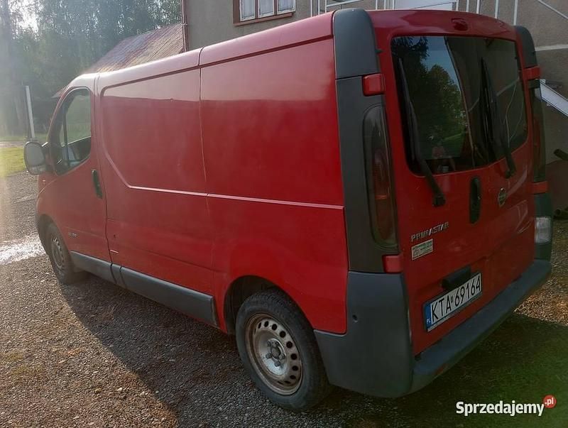 Używany Nissan Primastar 2003 Czerwony Minivan